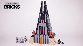 Lego Star Wars 75251 Darth Vader's Castle Speed Build