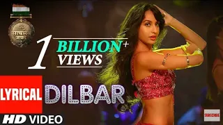 DILBAR Lyrical | Satyameva Jayate |John Abraham, Nora Fatehi,Tanishk B, Neha Kakkar,Dhvani, Ikka