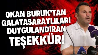 Okan Buruk'tan Galatasaraylıları duygulandıran teşekkür! "Rekorları hep beraber kırıyoruz"