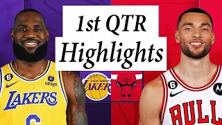 Los Angeles Lakers vs. Chicago Bulls Full Highlights 1st QTR | Mar 29 | 2022-2023 NBA Season