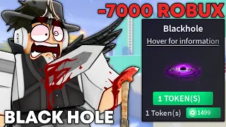 if i die, I BUY A BLACK HOLE (Roblox Combat Warriors)