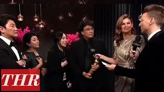 2020 Golden Globes Official Aftershow with Winner Bong Joon Ho | THR