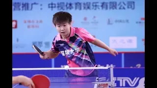 Sun Yingsha vs Zhang Rui | China Super League 2018/2019