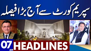 Supreme Court Big Decision  | Dunya News Headlines 07:00 AM | 01 March 2023