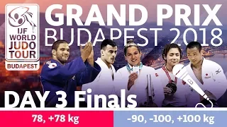 Judo Grand-Prix Budapest 2018: Day 3 - Final Block
