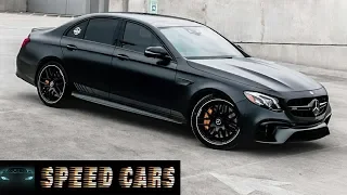 W213 Mercedes AMG E 63 S V8 Brutal Acceleration Launch Burnout And Exhaust Sound