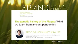 2022 CDA Spring Lecture Series: Johannes Krause