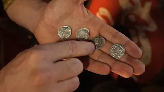 Creating very accurate replicas of the first polish silver money (denarii)