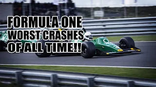 Worst Open Wheel Crashes of All Time - Formula One, Indycar, F3000 + All Single Seaters