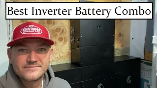 Easy, Affordable Off Grid Solar Power System. (Battery Bank, Inverter Combo).