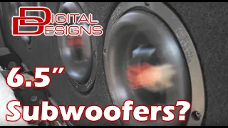 4 - Digital Designs 6.5 Subwoofers going HARD in this Truck