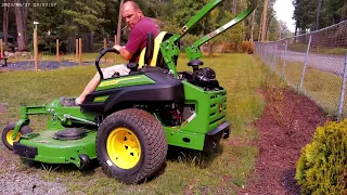 John Deere Z960M First Mowing