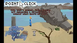 Ego in Planet of the Apes (AGS) Free Funny Meta Humor Pixel Art Point and Click Adventure Game