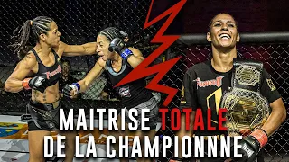 COMBAT FEMININ AU SOMMET (FULL FIGHT) | Défense de titre de Samantha JEAN FRANÇOIS | HEXAGONE MMA 10