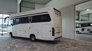 Seldom seen on the used motorhome market. Morelo Loft Liner tour