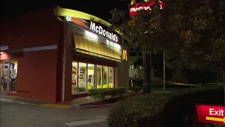 Police detain several people following shooting outside Pinecrest McDonald's
