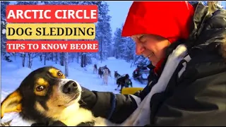 Be Aware and Prepared for Husky Dog Sledding in Finland Lapland Arctic Circle