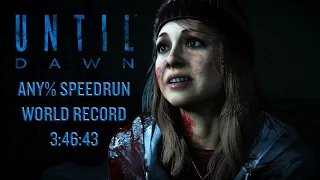 Until Dawn Any% Speedrun 3:46:43