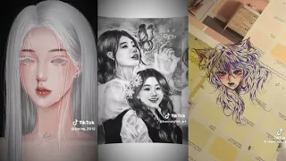 //tổng hợp// video vẽ siu đỉnh của các artis đại thần trên tik tok #🖌️🎨👨‍🎨🌼💐🌹🥰♥️