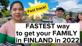 Fastest way to get your family in Finland (with subtitle- cc) | Irene T. Official