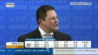 Wahl in NRW: FDP Generalsekretär Patrick Döring