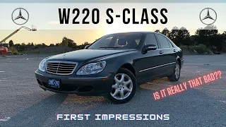 Mercedes W220 S-Class Review - Is It Really That Bad?