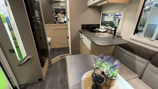 Chausson 650 Etape LIne (2024) Walkaround - Caravan Salon 2023 Dusseldorf