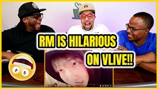 This Was OUTRAGEOUS!! | Namjoon Being Adorable on Vlive REACTION 😋