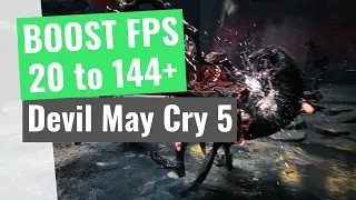 Devil May Cry 5 - How to BOOST FPS and Increase Performance / STOP Stuttering on any PC