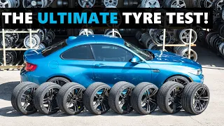 The ULTIMATE tyre test! These are the best UHP tires you can buy for your car!