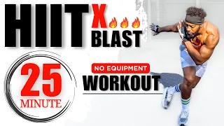 25 MIN FAT BURN BLAST 🧨 HiiT WORKOUT - Challenge yourself to Burn, Exercises arranged to test you