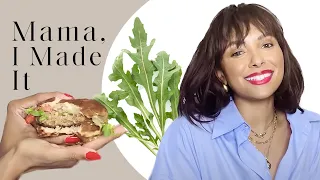 Kat Graham Shares Her Vegan Gouda-Filled Burger Recipe with ELLE | Mama, I Made It