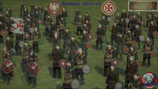 Fast paced field battle!!!!!  Kingdom of Georgia VS Duchy of Lesser Poland