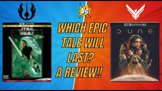 STAR WARS vs DUNE WHICH EPIC TALE WILL LAST? LET'S  REVIEW!! #film #movie  #starwars #dune