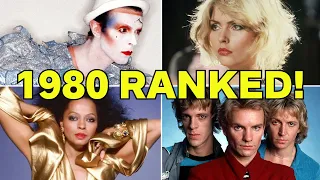 Top 75 Songs of 1980! (RANKED)