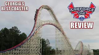 ArieForce One Review, Fun Spot Atlanta RMC I-Box Roller Coaster | Georgia's Best Coaster