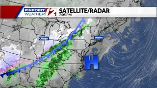 Weather Now: Clouds Tonight; Rain Tomorrow Turning into Wintry Mix Friday