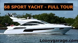 Sunseeker 68 Sport Yacht Full Tour