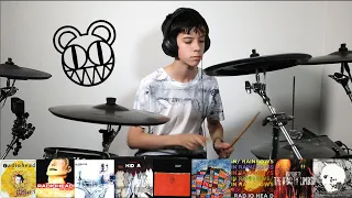 Radiohead - A 5 Minute Drum Chronology (64 Drum Covers - 1993-2016)