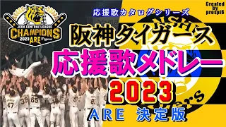 【日本一記念】阪神タイガース選手別応援歌メドレー2023・AREのARE決定版