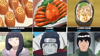 NARUTO CHARACTERS AND THEIR FAVORITE FOOD | AnimeLife