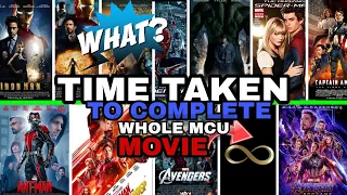 How much time you get invest to watch whole mcu movie..... 🔥🔥