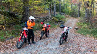 After Work Ride on the Beta 500 + Honda CRF450L