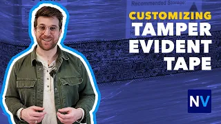 Customizing Your Tamper-Evident Tape