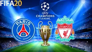 PSG vs Liverpool - UEFA Champions League - Full Gameplay | FIFA 20