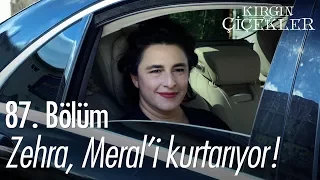 Zehra, Meral'i kurtarıyor... - Kırgın Çiçekler 87. Bölüm