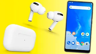 Как подключить AirPods к android телефону.Подключение аирподс к андроиду