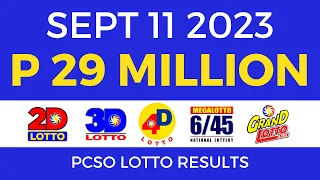 Lotto Result September 11 2023 9pm [Complete Details]