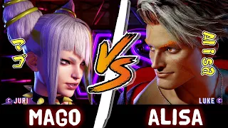 【SF6】✌️ Mago (Juri) vs Alisa (Luke) ✌️ - Street fighter 6