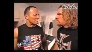 The Rock and Triple H at it again